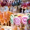360 Pieces Cake Pop Sticks and Wrappers Ties Kit, Including 120ct 6-inch Paper Lollipop Sticks, 120ct Cake Pop Parcel Bags, 120ct Gold Twist Ties for Candy Making Packaging Supplies
